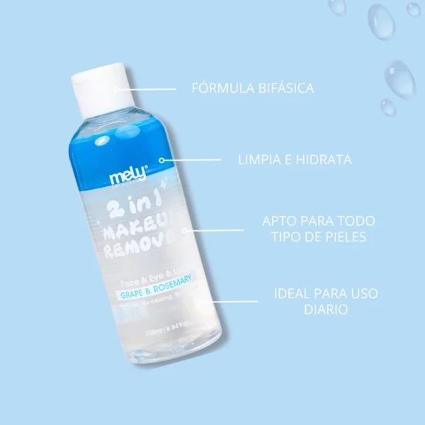 agua micelar grape & rosemary mely 10141