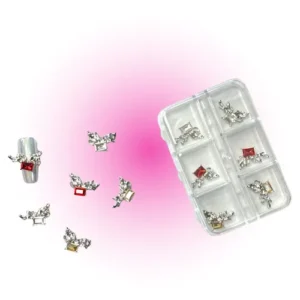set x6 dijes surtidos para decoracion de uÑas naez 50467/dh85046