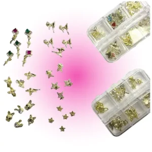 set de dijes surtidos para decoracion de uÑas naez 20144