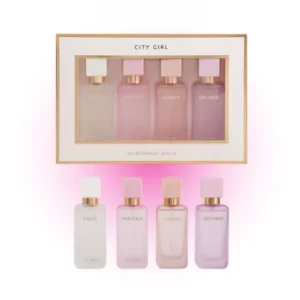 set x4 perfumes city girl 08371