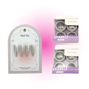 set x4 polvos efecto espejo city girl 50318