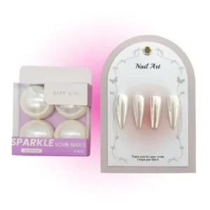 set x4 polvos tipo perla para decoracion de uÑas city girl 50325
