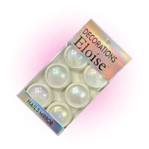 set x6 polvo aurora para decoracion de uÑas eloise 20884