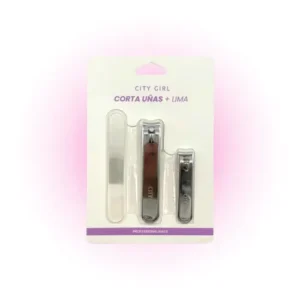 set de corta uÑas + lima city girl 41149