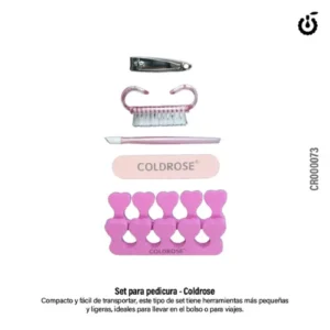 kit para pedicura cherimoya coldrose cr000073/76899