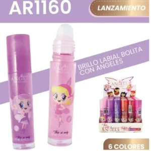 brillo labial con aplicador roll on 4angels ar1160