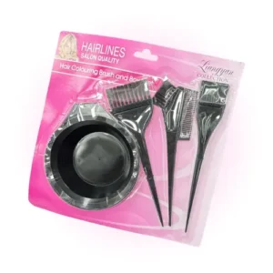 set x4 pcs para teÑir cabello cepillosaplicadores + tazon 22334