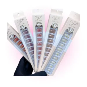uÑas postizas decoradas city girl 33058