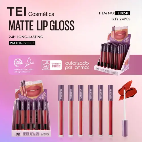 labial liquido matte 24hs larga duracion