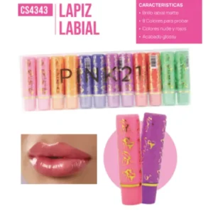 set x12 labial en barra magico pink 21 59181/cs4343