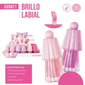 brillo labial pink 21 86064/cs5621