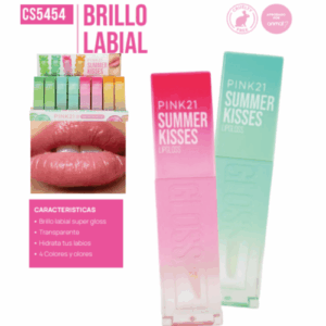 gloss brillo labial transparente pink 21 69302/cs5454
