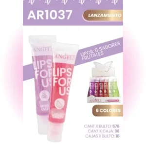 lip oil hidratante de labios frutal 4angels 68770
