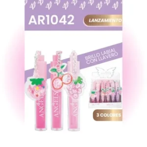 brillo labial con llavero 4angels 68800/ar1042