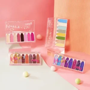paleta de sombras para ojos x8 colores mely 60350