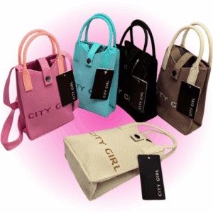 cartera de tela city girl 26836
