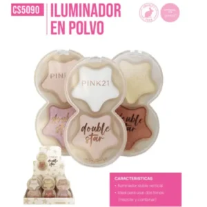 iluminador en polvo duo pink 21 66943/cs5090
