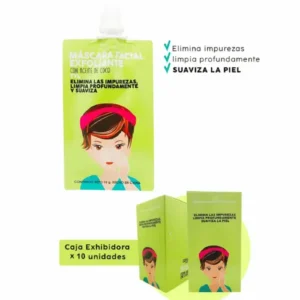 mascara facial exfoliante con aceite de coco thelma&louise tyl1855