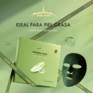 mascarilla facial de tÉ verde para piel grasa paris night 62101