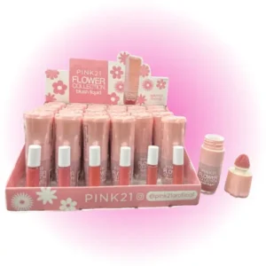 rubor liquido con aplicador de esponja pink 21 85531/cs5998