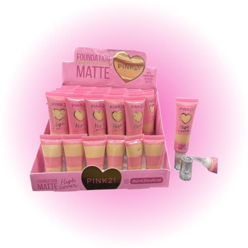 base de maquillaje pink 21 69920/cs5525