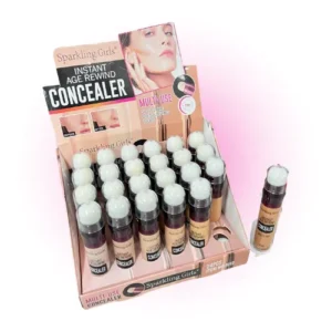corrector con aplicador de esponja sparkling