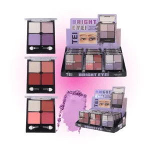 paleta de sombras x4 colores tei 11836/tei8087