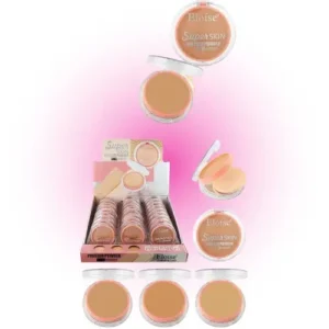 base en crema con espejo y esponja eloise 59599