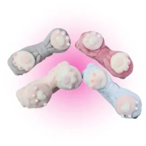 vincha de patitas para maquillaje y skincare city girl 63456