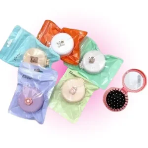 cepillo plegable con espejo eloise 17839