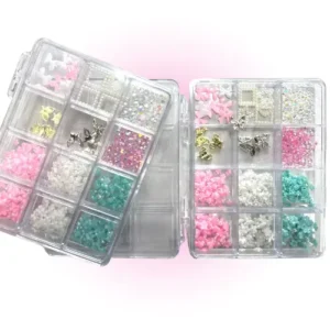 caja de deco surtida para decoracion de uÑas naez 50351/dh85035