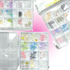 caja de deco surtida para decoracion de uÑas naez 50662/dh85066