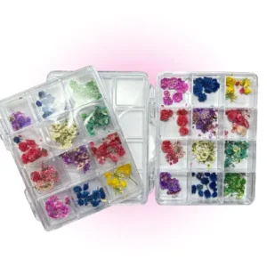 caja de flores secas para decoracion de uÑas 50849/dh85084