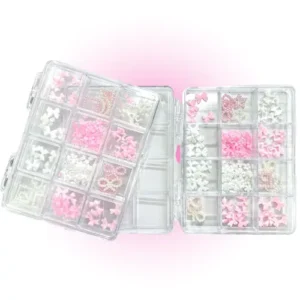 caja de deco surtida para decoracion de uÑas naez 50849/dh85084