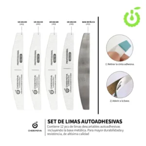 set de lima metalica + repuestos cherimota 67892/bh003309