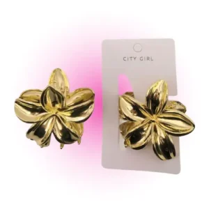 broche chico de pelo flor dorada c ity girl 27458