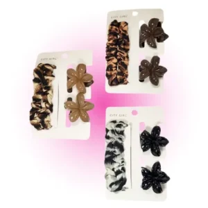 kit de colitas + hebillas city girl 20092