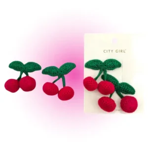 set de hebillas de cereza city girl 20115