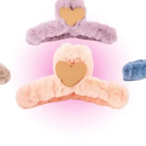 broche de cabello tipo peluche city girl 77617