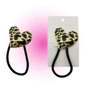 colita para cabello corazon dorado city girl 27120