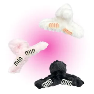 broche para cabello tipo peluche mely 30060