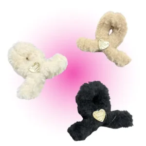 broche para cabello tipo peluche mely 30152