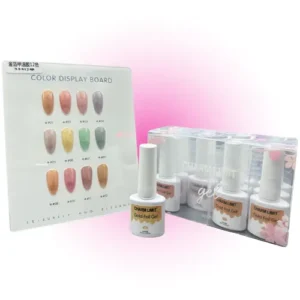 esmalte semi gold foll gel charm limit 10605
