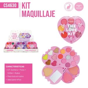 kit de maquillaje infantil pink 21 66844/cs4630