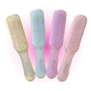 cepillo para cabello rectangular perlado eloise 110435