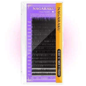 extensiones de pestaÑas nagaraku medida unica 0.07d