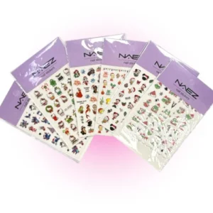 sticker para decoracion de uÑas diseÑos surtidos naez 15114