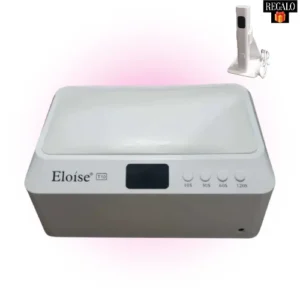 cabina uv led 80w t10 + linterna uv con pie de regalo eloise eca004/10809
