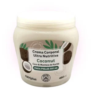crema corporal ultra nutritiva coco+manteca de karite para todo tipo de piel nutriplus 25269
