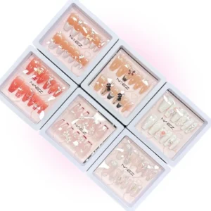 uÑas postizas con strass naez 16234/bc1623